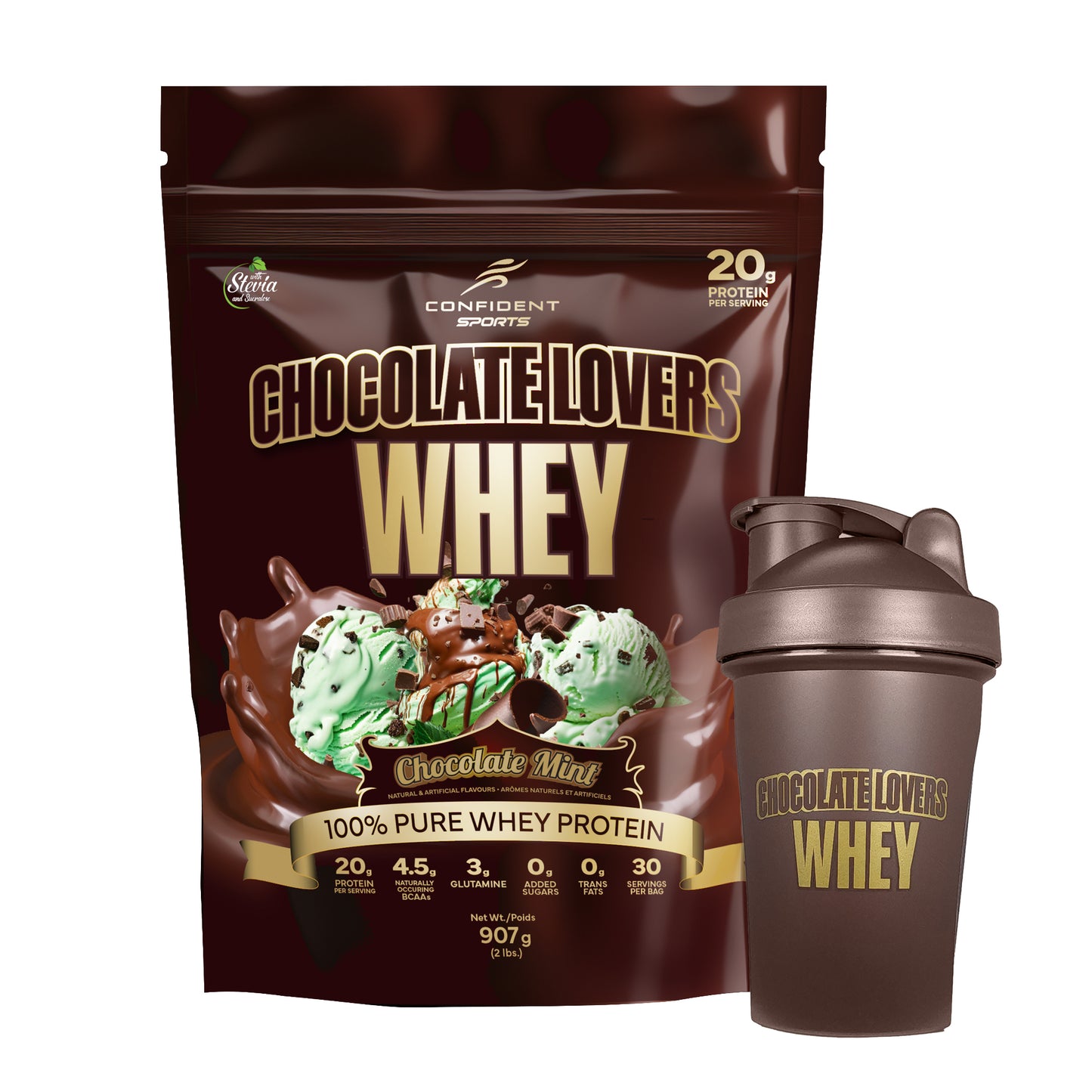 Chocolate Lovers Whey FREE Shaker Bundle