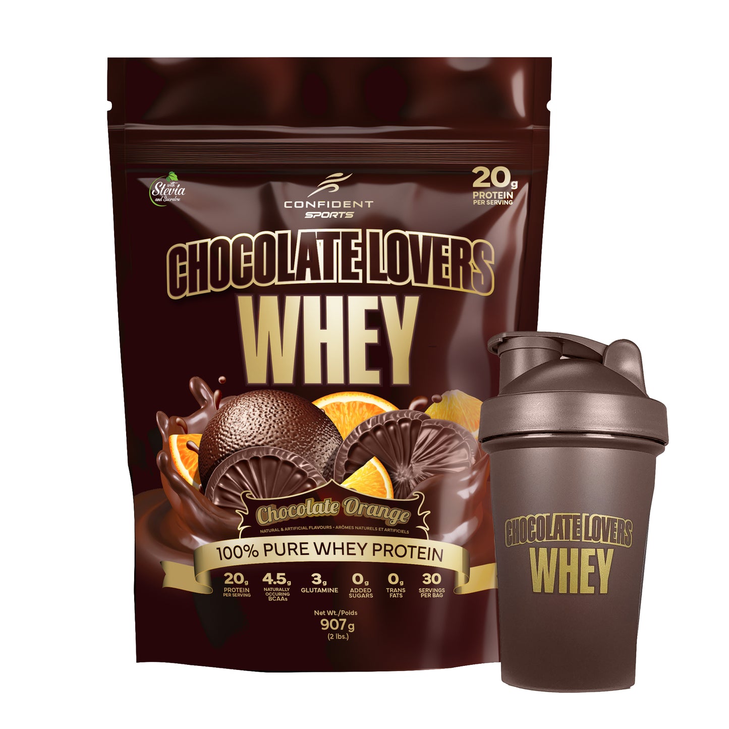Chocolate Lovers Whey FREE Shaker Bundle