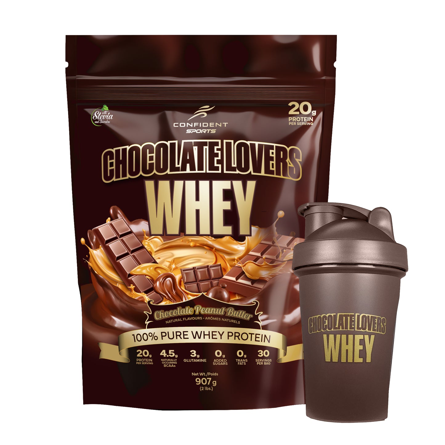 Chocolate Lovers Whey FREE Shaker Bundle