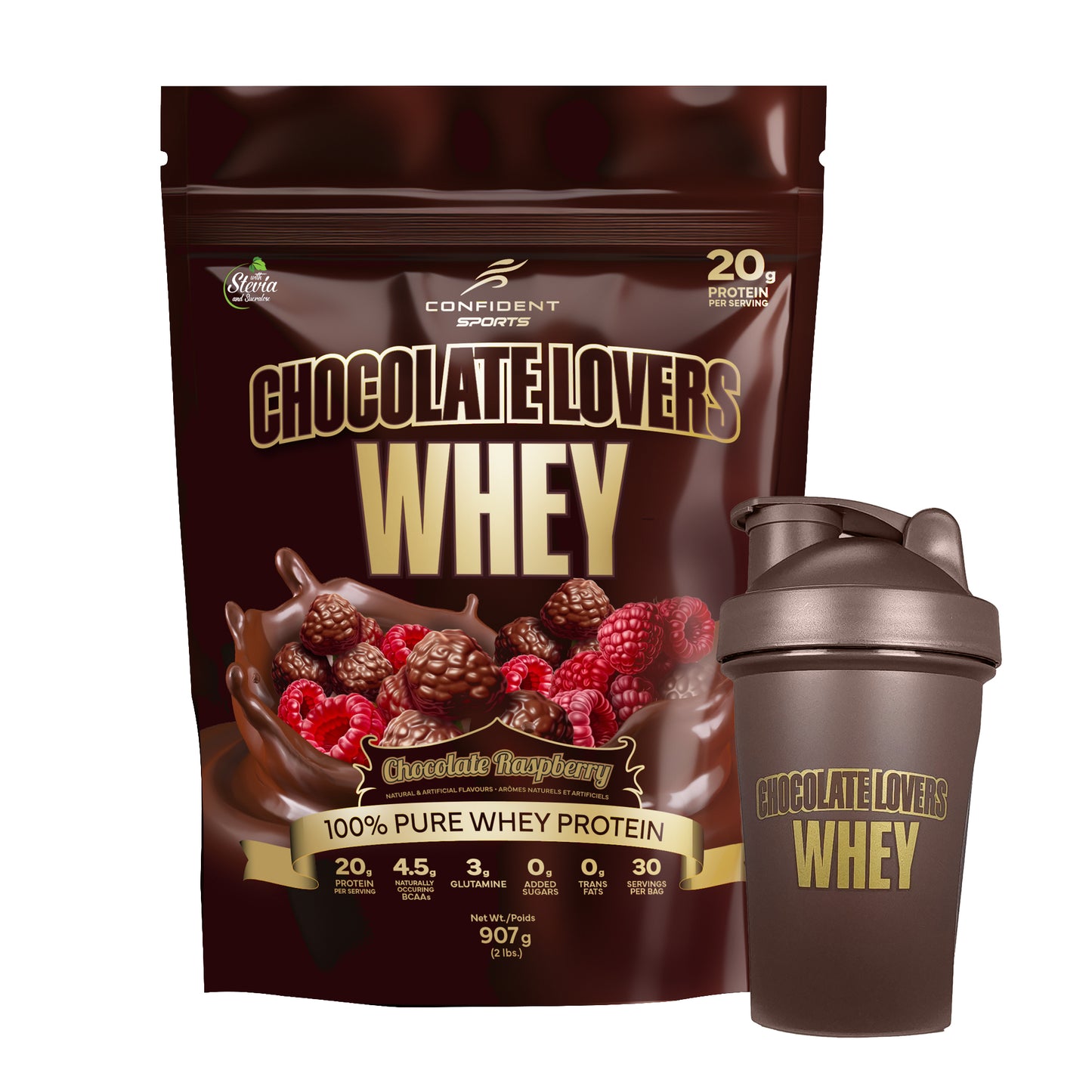 Chocolate Lovers Whey FREE Shaker Bundle