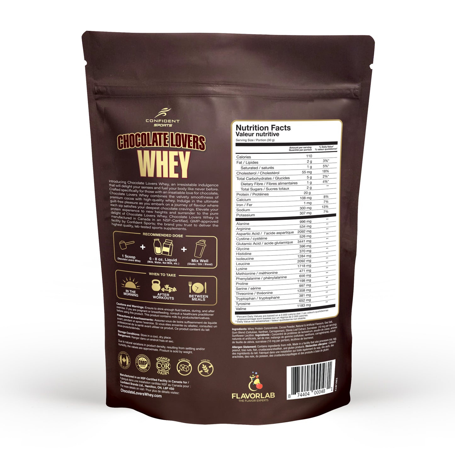 Chocolate Lovers Whey Dark Chocolate
