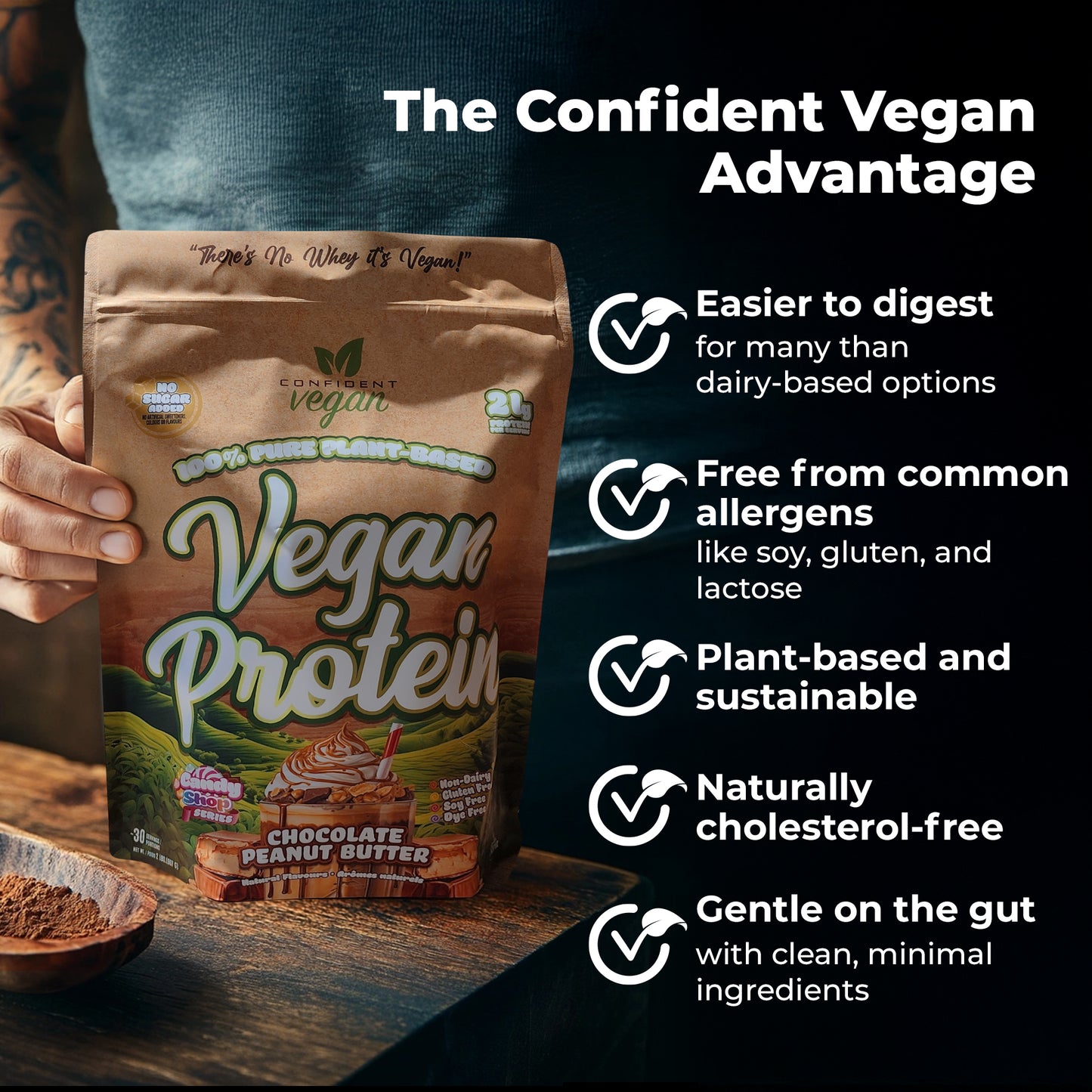 the confident vegan advantage