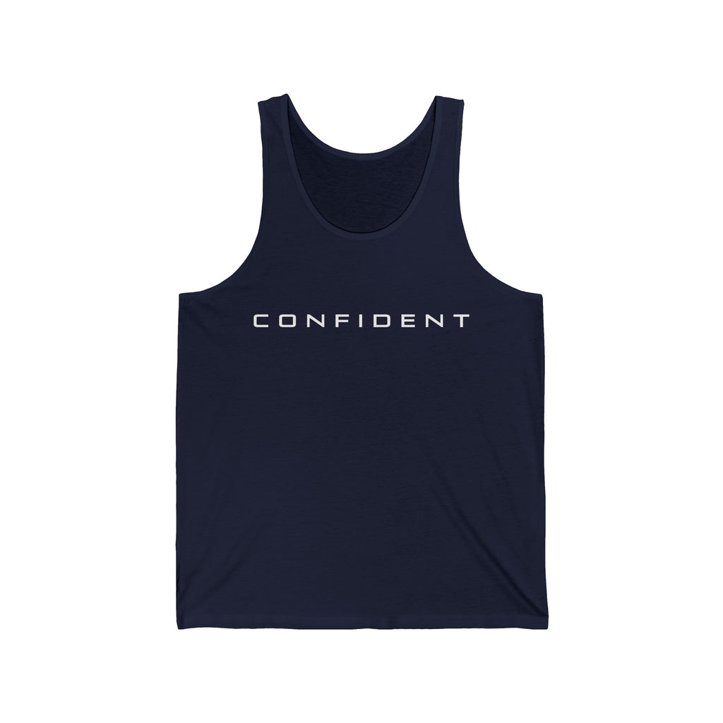 Confident Unisex Jersey Tank