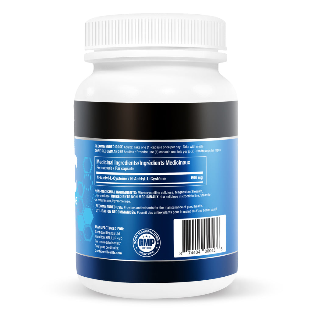 NAC (120, 240 ct) Confident Health NAC (120, 240 ct) Confident Health