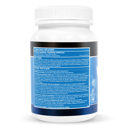 Vitamin D3 2500 IU Softgels