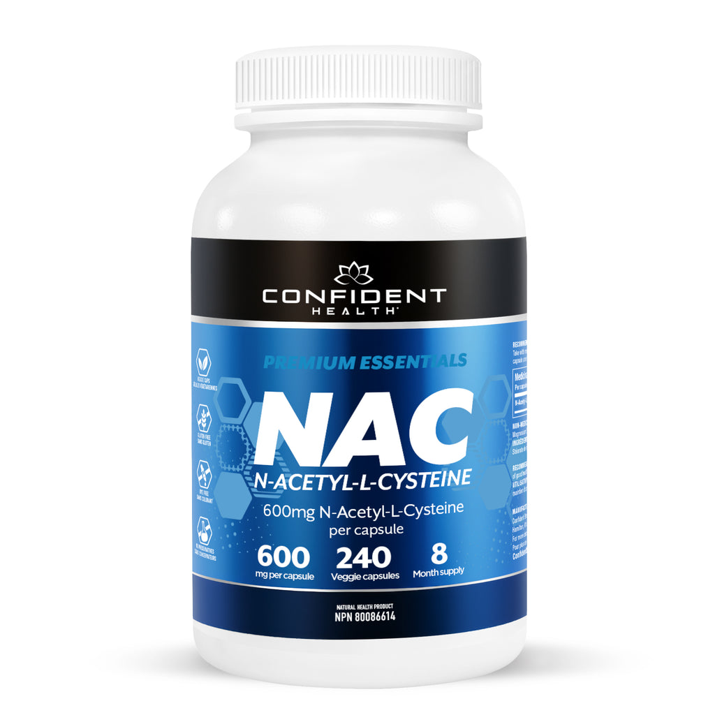 NAC (120, 240 ct) Confident Health NAC (120, 240 ct) Confident Health