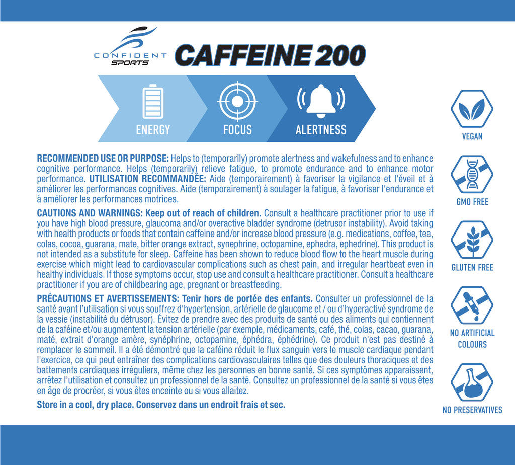 Caffeine 200 (250, 500 ct)