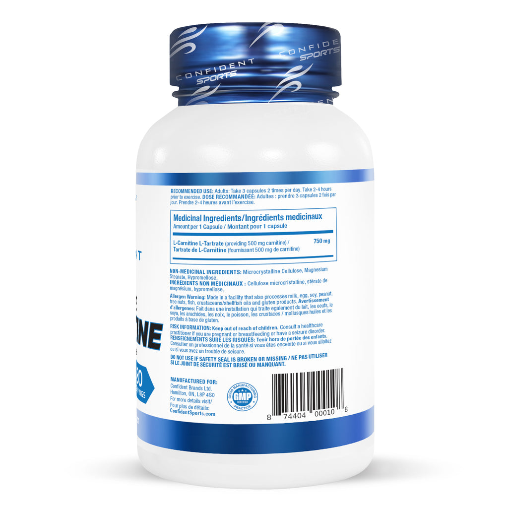 Confident Sports | L-Carnitine Confident Health Confident Sports | L-Carnitine Confident Health