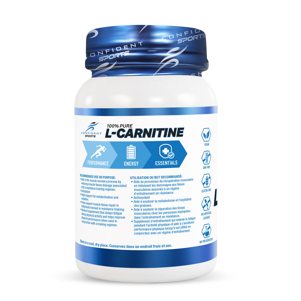 Confident Sports | L-Carnitine Confident Health Confident Sports | L-Carnitine Confident Health