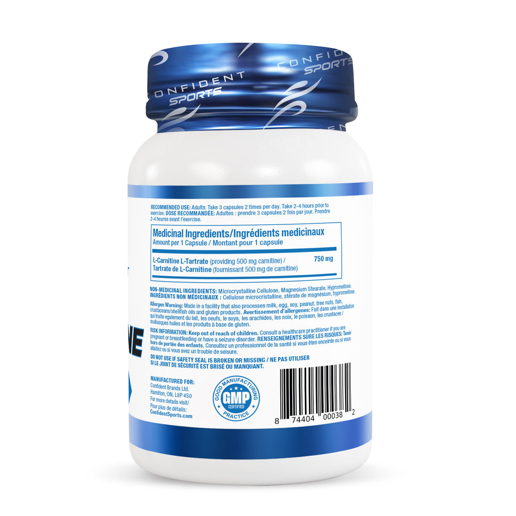 Confident Sports | L-Carnitine Confident Health Confident Sports | L-Carnitine Confident Health