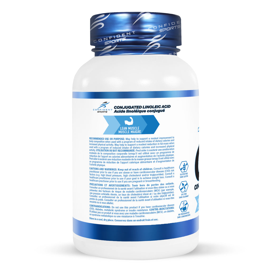 Confident Sports | Conjugated Linoleic Acid (CLA) Confident Health Confident Sports | Conjugated Linoleic Acid (CLA) Confident Health