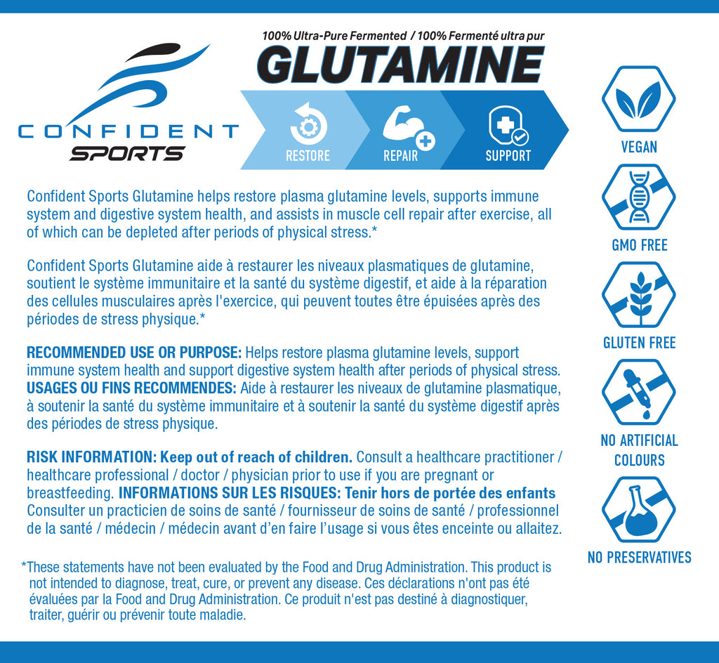 Glutamine (125g, 450g, 1100g)