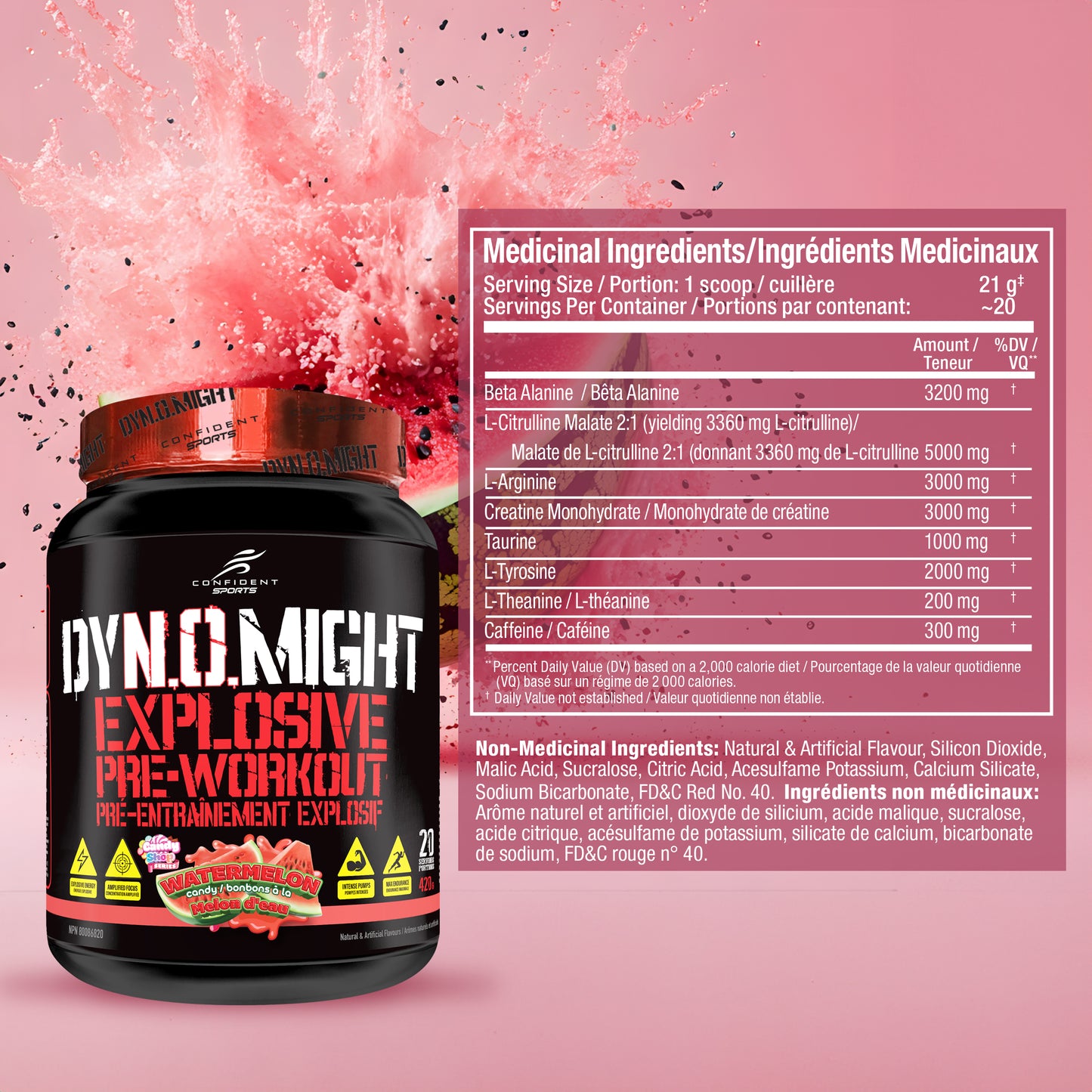 Dynomight Preworkout Watermelon