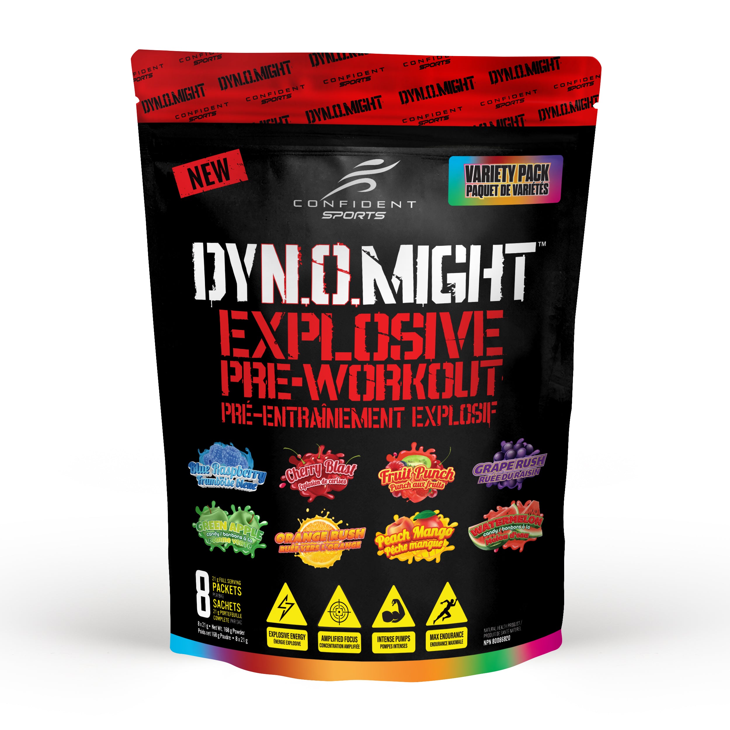 Dynomight Preworkout with FREE Shaker Cup