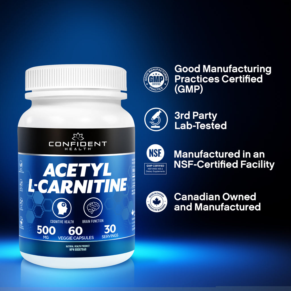 Acetyl-L-Carnitine Confident Health Acetyl-L-Carnitine Confident Health