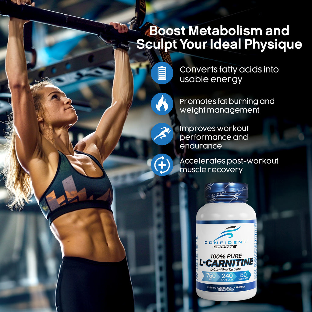 Confident Sports | L-Carnitine Confident Health Confident Sports | L-Carnitine Confident Health
