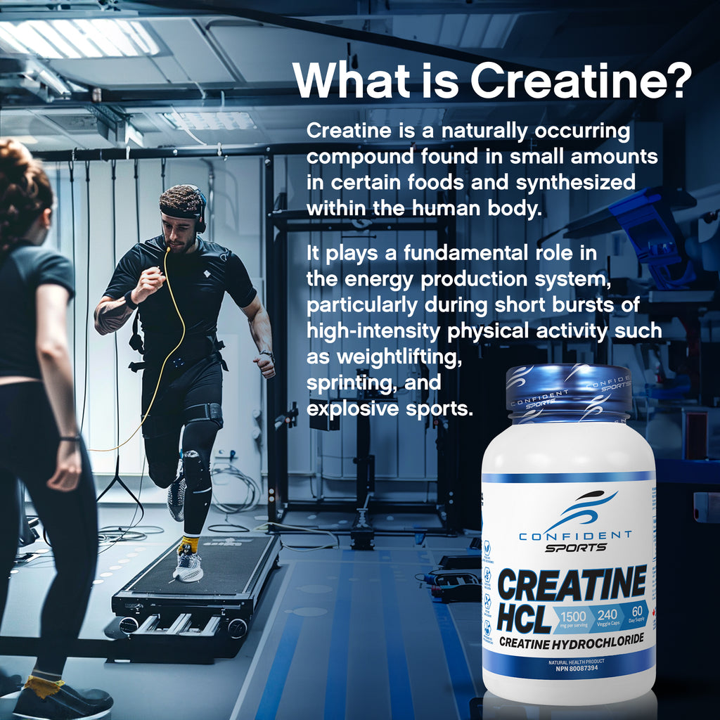 Creatine HCl (120, 240 ct)