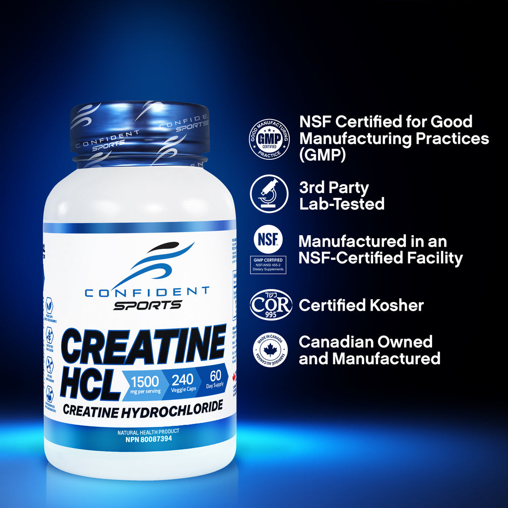 Creatine HCl (120, 240 ct)