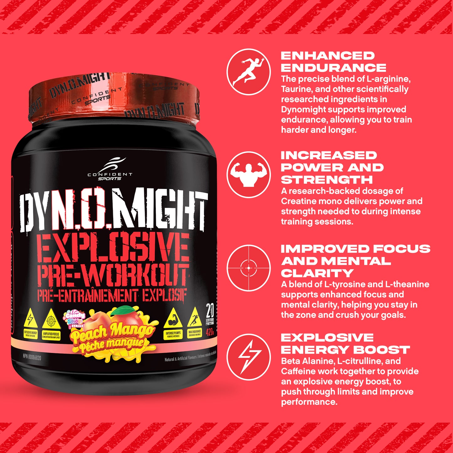 Dynomight Preworkout Watermelon